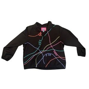 Vintage Koret Embroidered Bomber Jacket Size XL